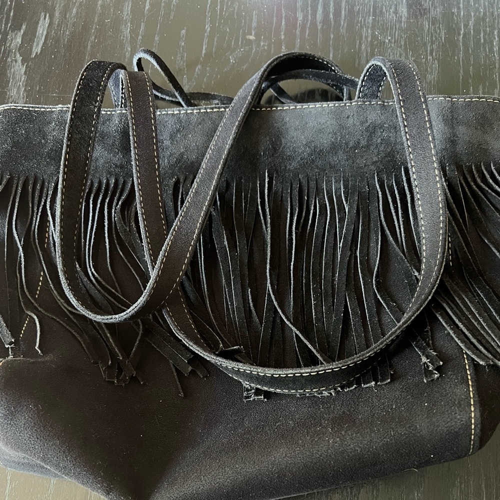 Nine West fringe Purse